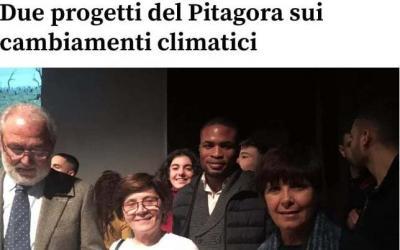 La Nuova Sardegna – Due progetti del Pitagora sui cambiamenti climatici
